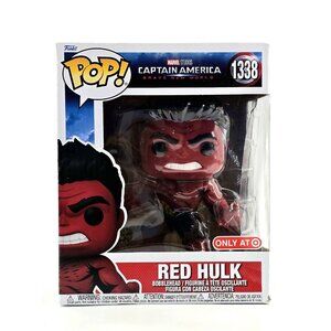 Funko Pop! Marvel Captain America Red Hulk 6 Inch Target Exclusive #1338 Disney
